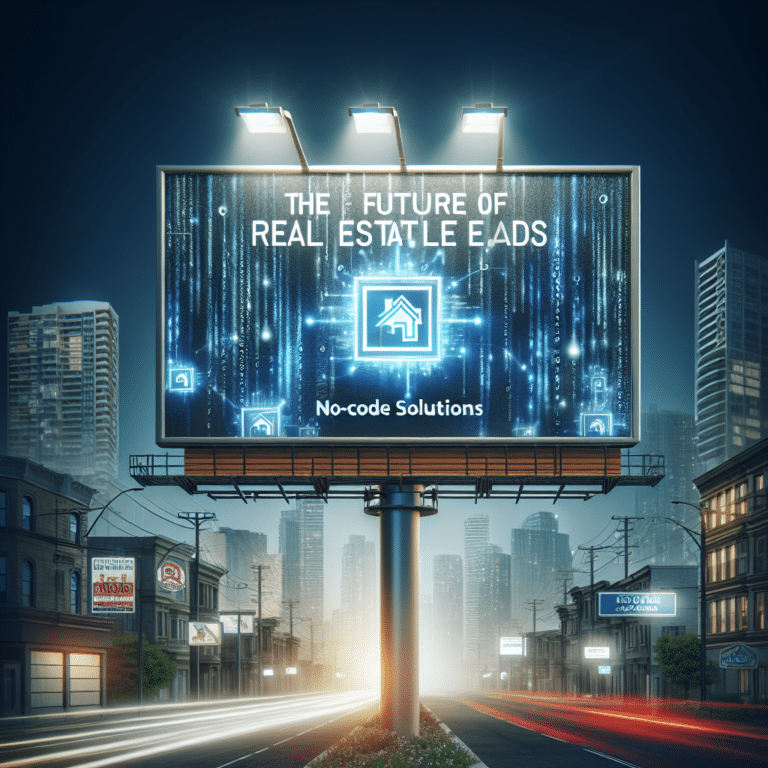 No-Code Solutions: The Future of Real Estate Leads