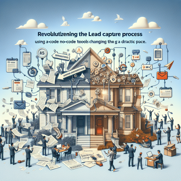 Revolutionize your Lead Capture Process with No-code Real Estate Tools