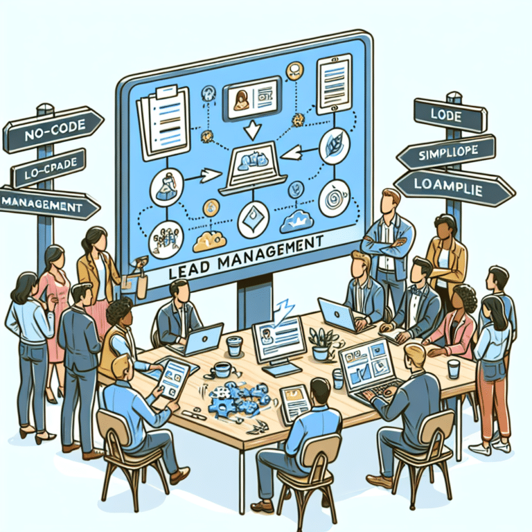 Lead Management Simplified with No-Code Platforms